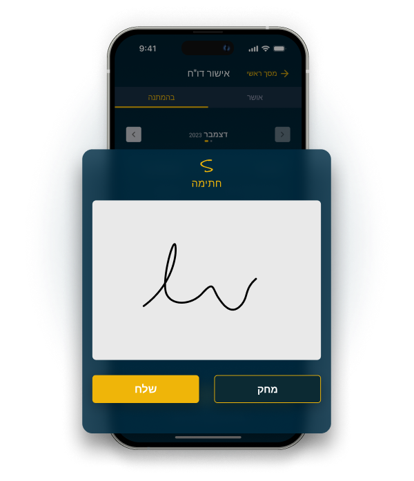 צפייה בנתוני הדו״ח מופק